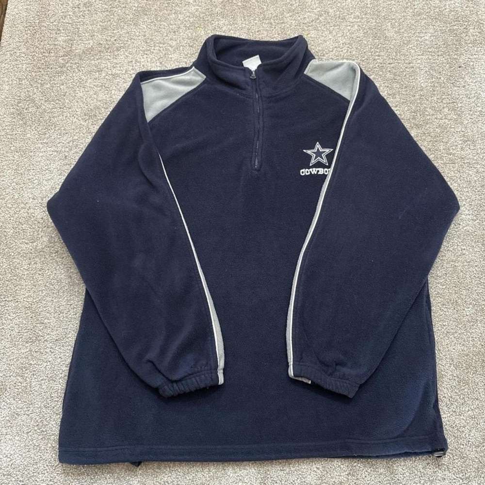 Dallas Cowboys Authentic Apparel 1/4 Zip Pullover XL